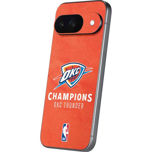 2025 NBA Champions Oklahoma City Thunder Google Pixel 9 Skin